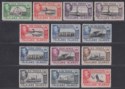 Falkland Islands 1938-50 King George VI Part Set to 1sh3d Mint toned gum