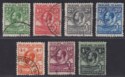Falkland Islands 1929 KGV Fin Whale and Penguins Set to 1sh Used SG116-122