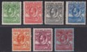 Click for more photos and details Falkland Islands 1929 KGV Fin Whale and Penguins Part Set to 2sh6d Mint