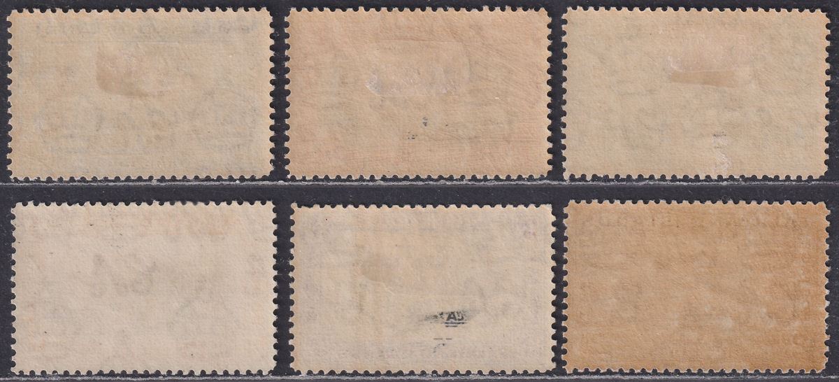 Falkland Islands 1933 KGV Centenary Set to 4d Mint SG127-132 cat £100