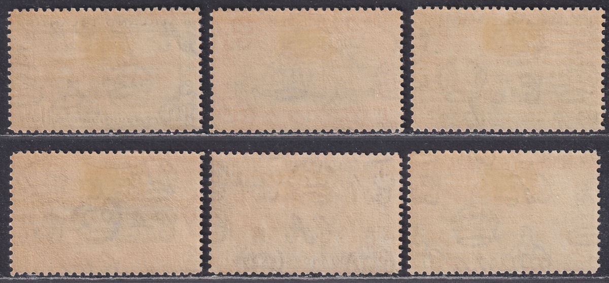 Falkland Islands 1933 KGV Centenary Set to 4d Mint SG127-132 cat £100