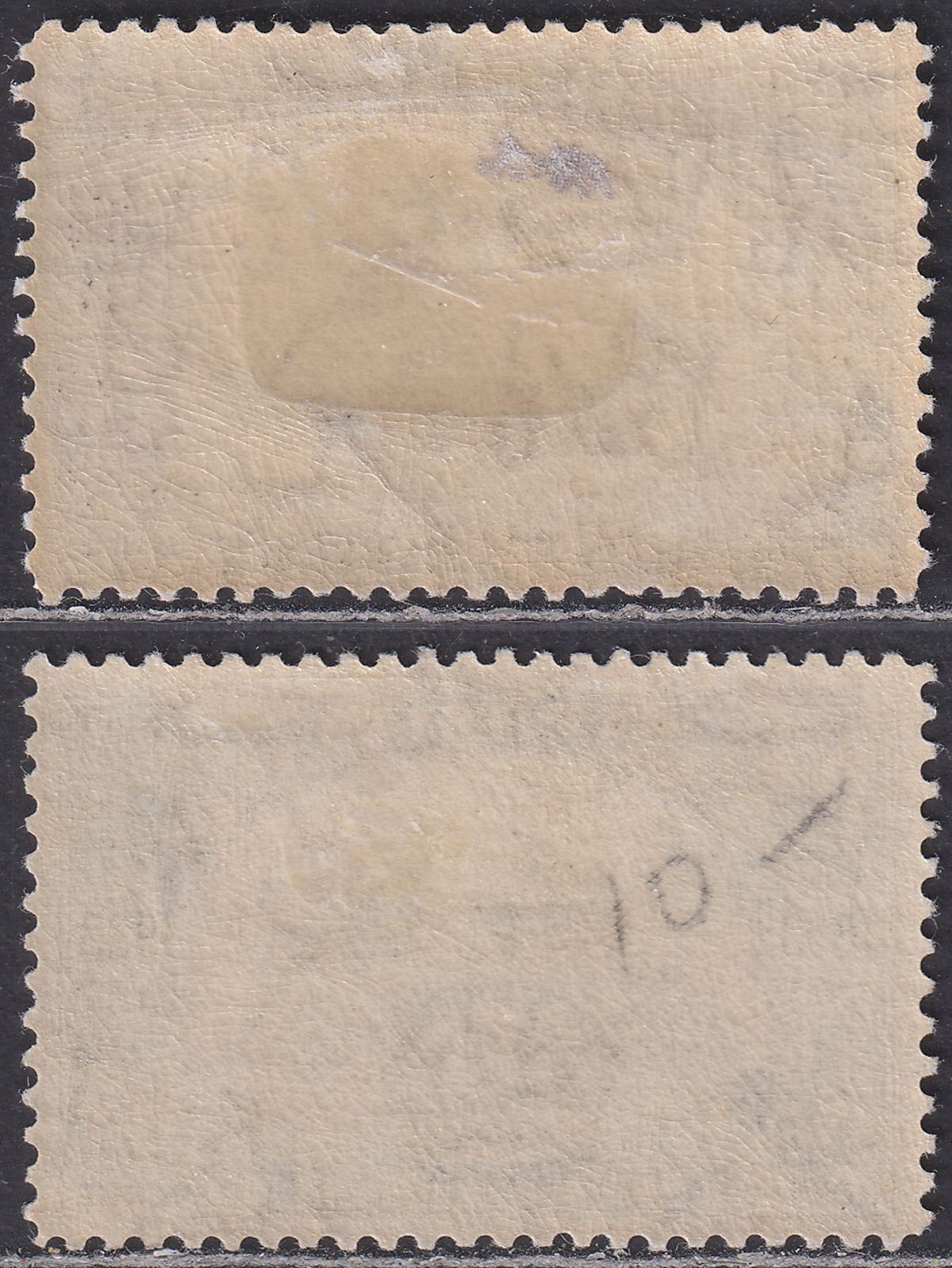 Falkland Islands 1933 KGV Centenary Fin Whale 6d Both Shades Mint SG133 cat £160