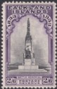 Click for more photos and details Falkland Islands 1933 KGV Centenary 2sh6d Black and Violet Mint SG135 cat £250