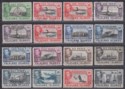 Click for more photos and details Falkland Islands 1938-50 King George VI Set to 2sh6d Used SG146-160