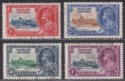 Click for more photos and details Falkland Islands 1935 KGV Silver Jubilee Set Used SG139-142 cat £16
