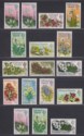 Falkland Islands 1972-74 QEII Flowers Decimal Sets Mint SG276-288 SG 293-295