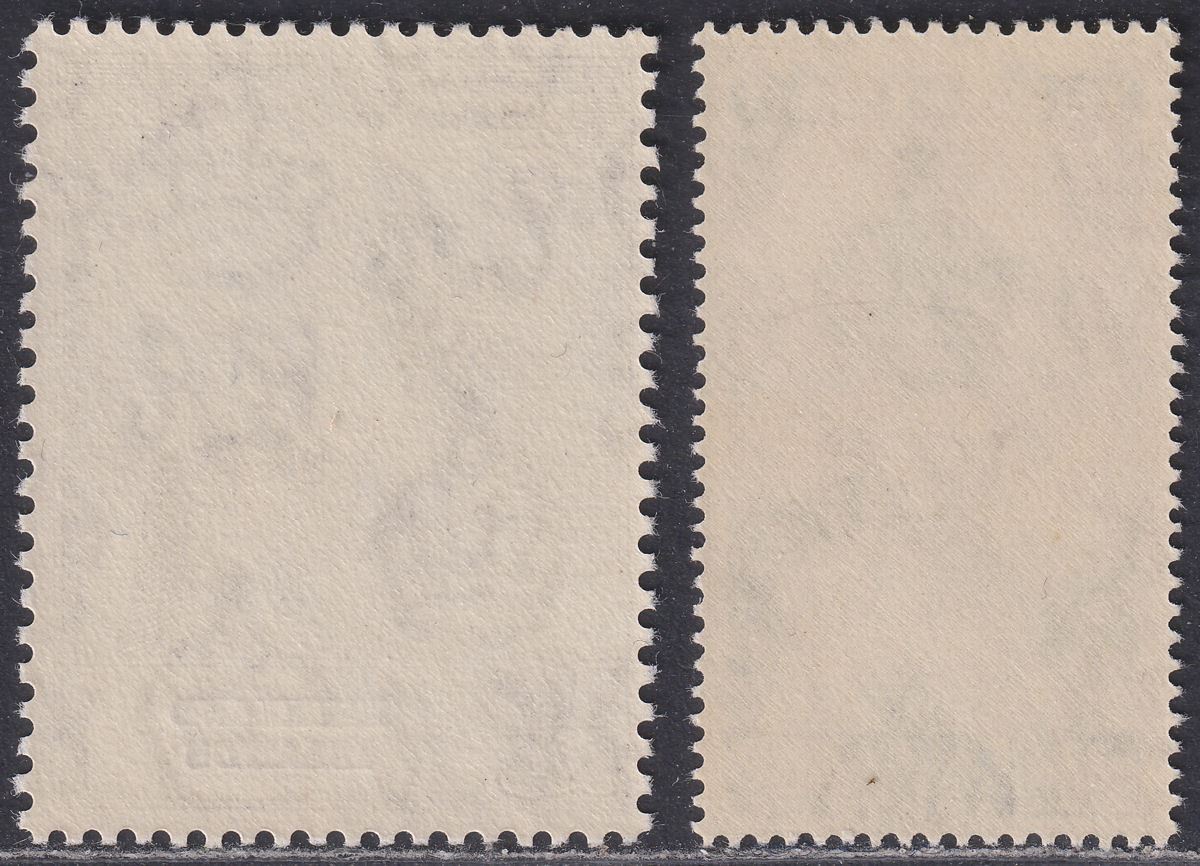 Falkland Islands 1948 KGVI Royal Silver Wedding 2½d £1 UM Mint SG166-167 cat £90