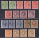 Falkland Islands 1921-28 King George V Set to 1sh with Shades Mint SG73-79