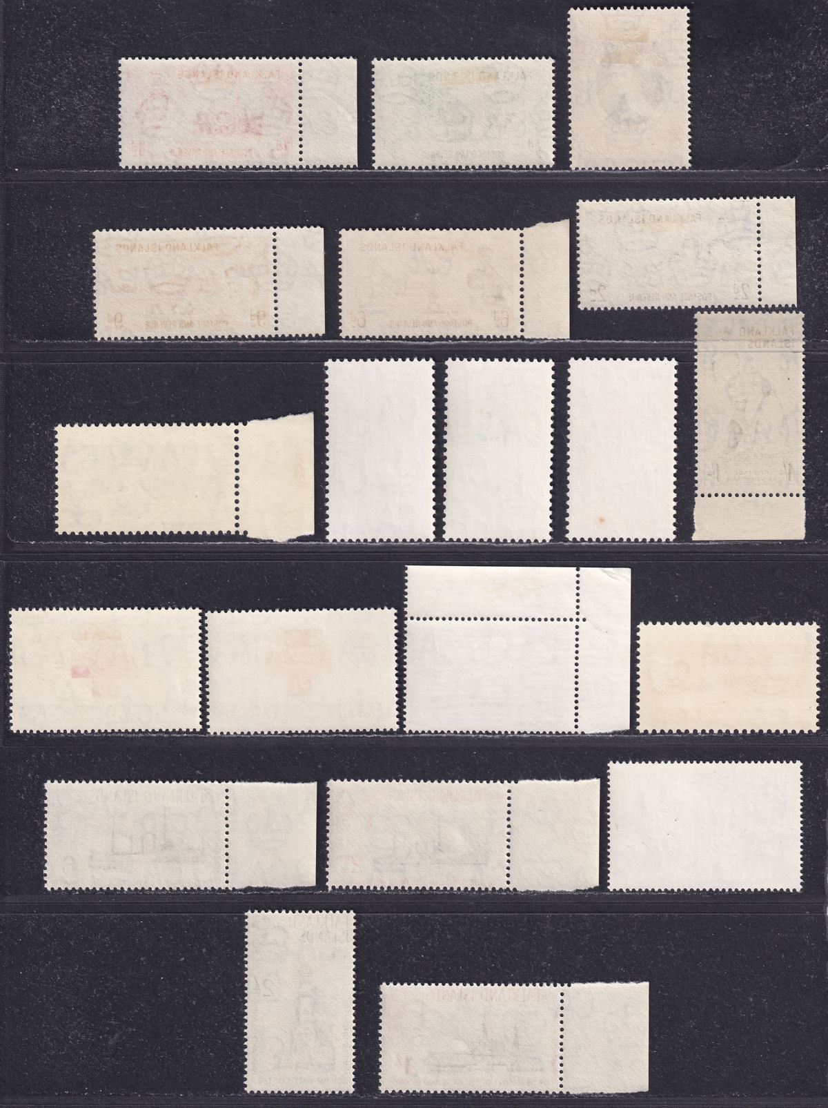 Falkland Islands 1953-65 QEII Selection Mint inc 1955 set, Red Cross, Battle