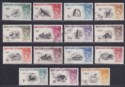 Click for more photos and details Falkland Islands 1960 QEII Birds Set Used SG193-207 cat £85