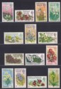 Click for more photos and details Falkland Islands 1968 QEII Flowers Set UM Mint SG232-245 cat £75