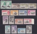 Click for more photos and details Falkland Islands Dependencies 1954 QEII Ships Set Mint SG G26-G40 cat £225