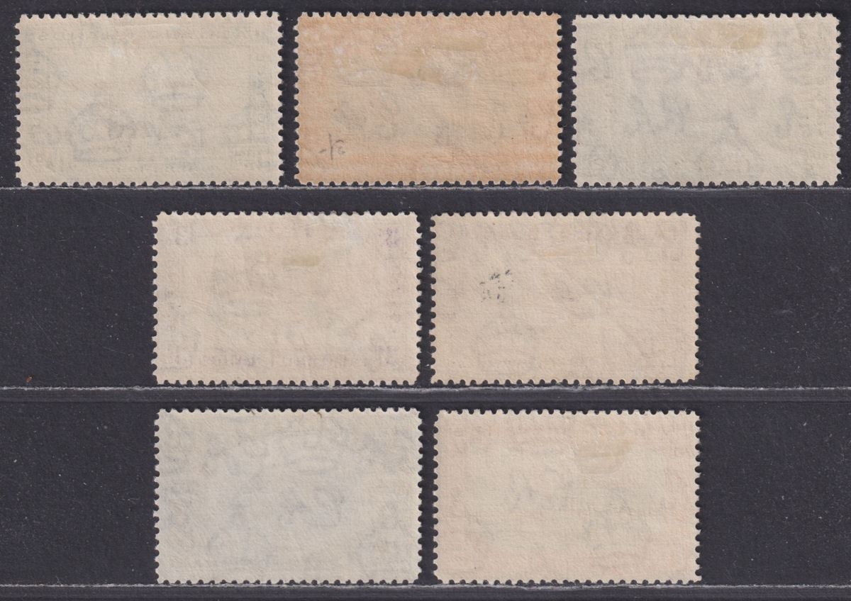 Falkland Islands 1933 KGV Centenary Set to 6d Mint SG127-133 cat £180