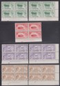 Falkland Islands 1955-57 QEII Imprint Block Set Mint SG187-192 £200++