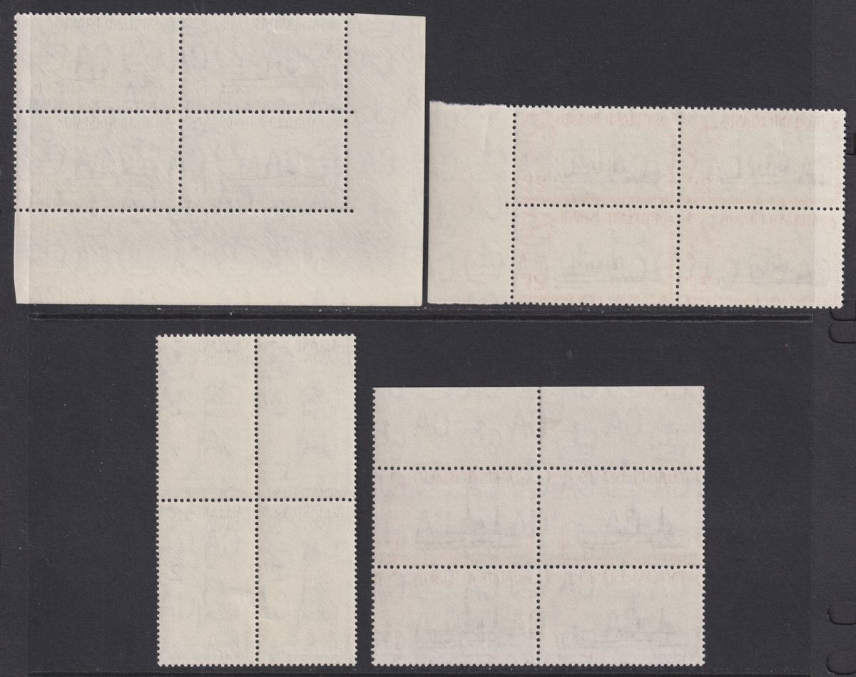 Falkland Islands 1964 QEII 50th Anniv of Battle Block Set Mint SG215-218 cat £40