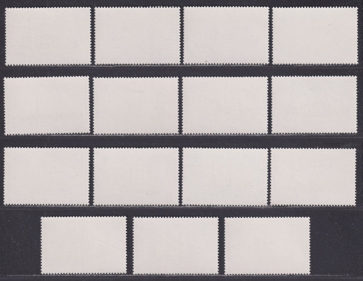 Falkland Islands 1978 Mail Ships No Imprint Set UM Mint SG331A-345A cat £15 MNH