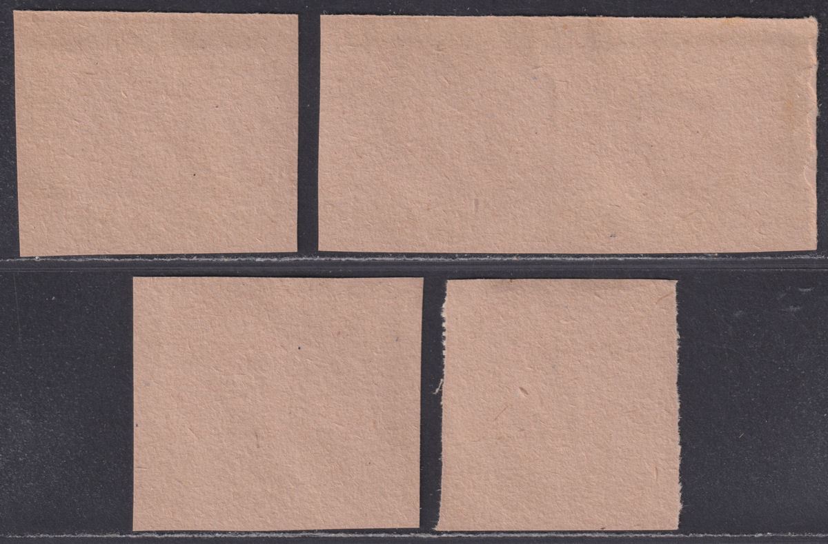 Falkland Islands 1938-50 KGVI Part Set to 1sh Used Pieces with Fox Bay Postmarks