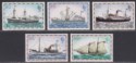 Click for more photos and details Falkland Islands 1980 Mail Ships Part Set to 10p UM Mint - Second Printings