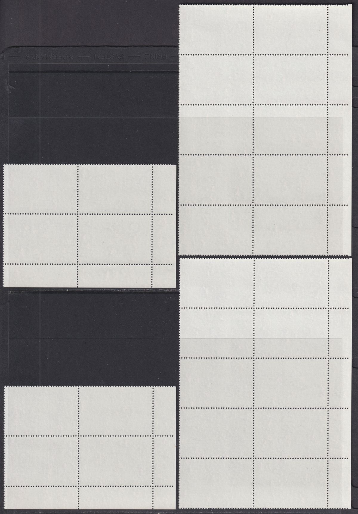 Falkland Islands 1979 QEII Centenary of UPU Membership Block Sets Mint SG368-370