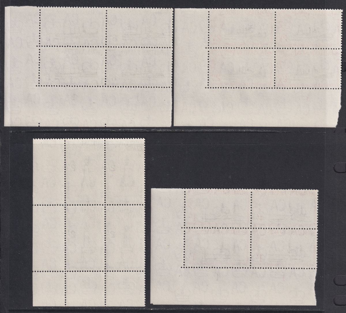 Falkland Islands 1964 QEII 50th Anniv of Battle Block Set Mint SG215-218 cat £40