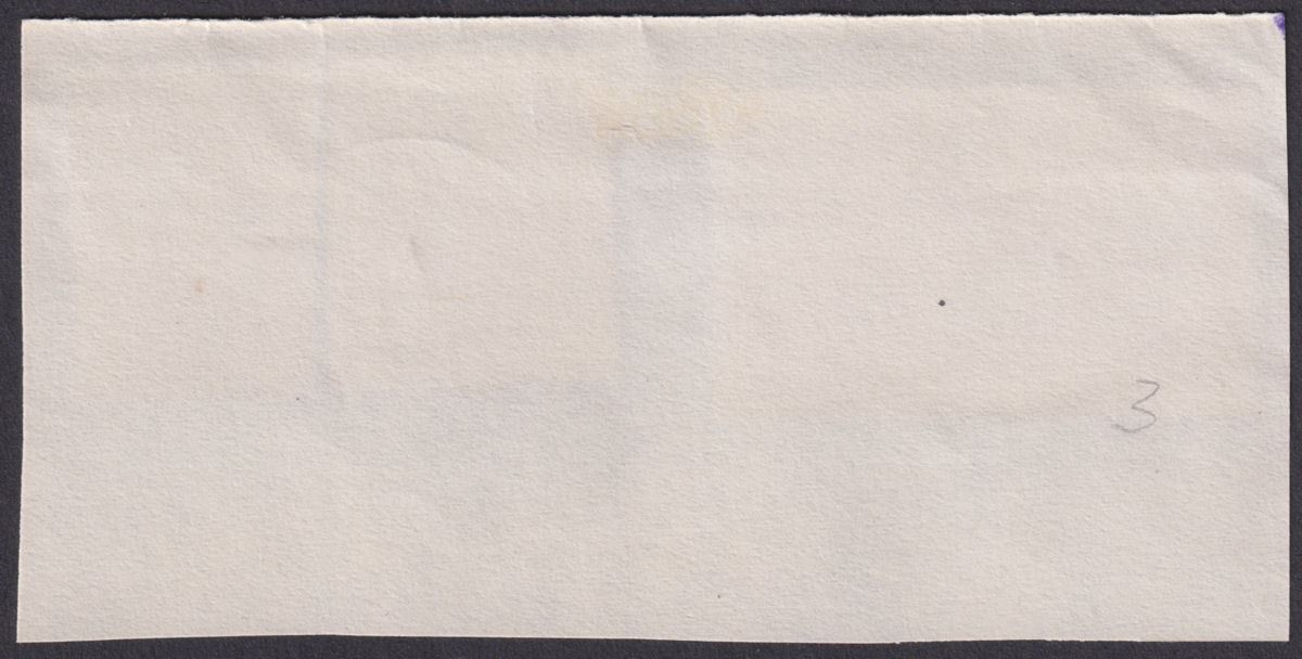 Falkland Islands 1935 KGV Silver Jubilee 4d, 1d Used Piece with FOX BAY Postmark