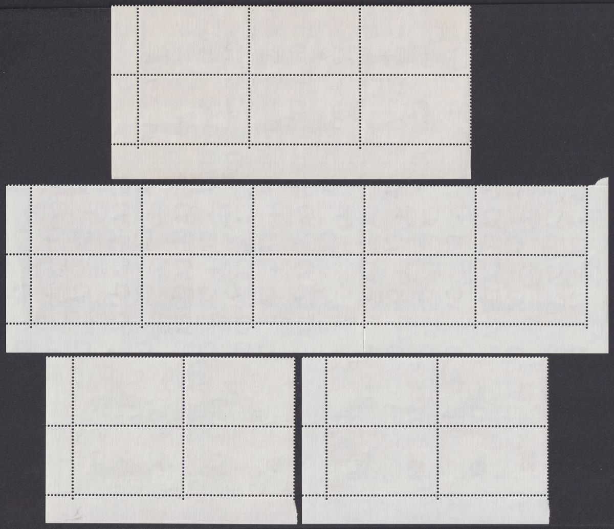 Falkland Islands 1974 QEII Battle of River Plate Set Block Set UM Mint SG307-310