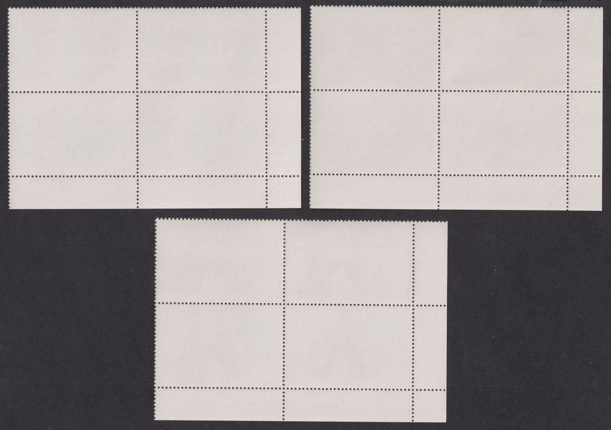 Falkland Islands 1977 QEII Silver Jubilee Plate Block Set UM Mint SG325-327