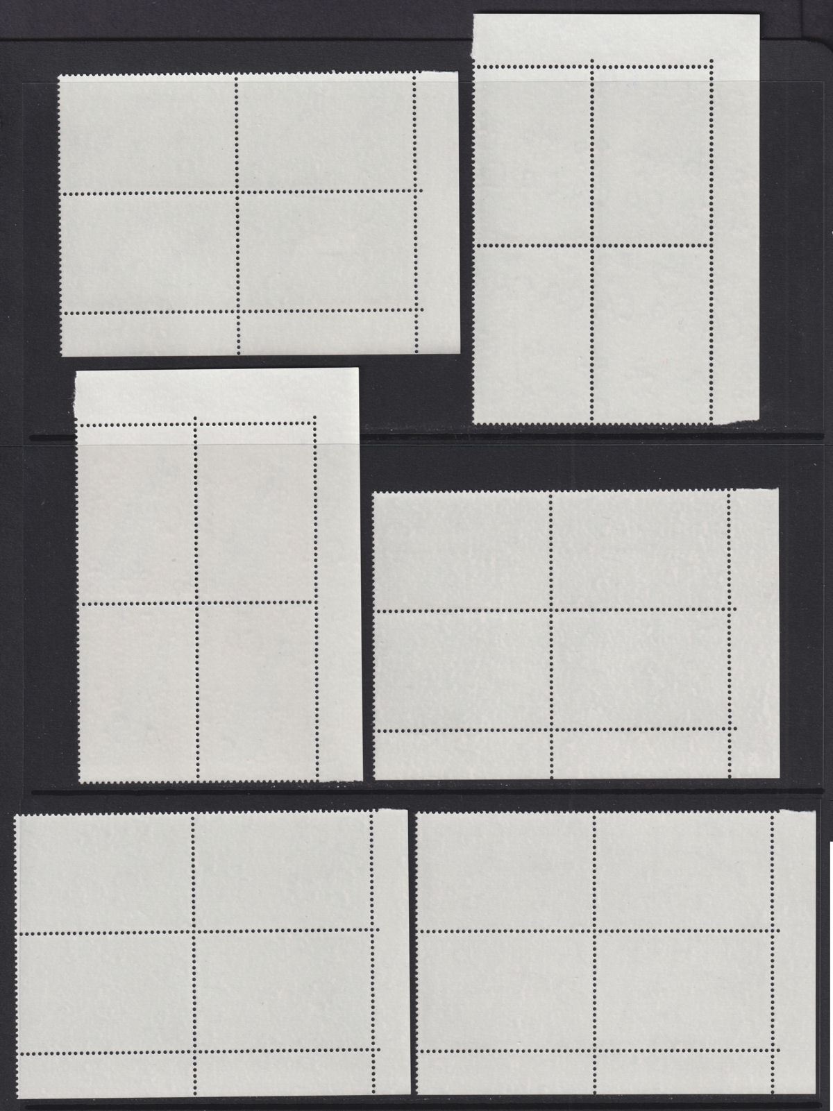 Falkland islands 1980 QEII Dolphins and Porpoises Block Set UM Mint SG371-376