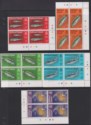 Falkland Islands 1981 QEII Shelf Fishes Plate Block Set UM Mint SG412-416