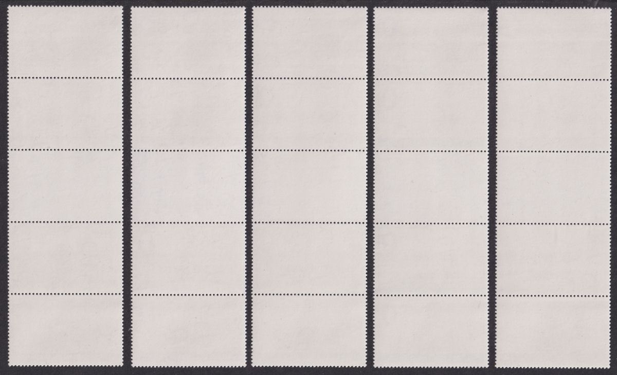 Falkland Islands 1982 QEII Shipwrecks Gutter Block Set UM Mint SG417-421