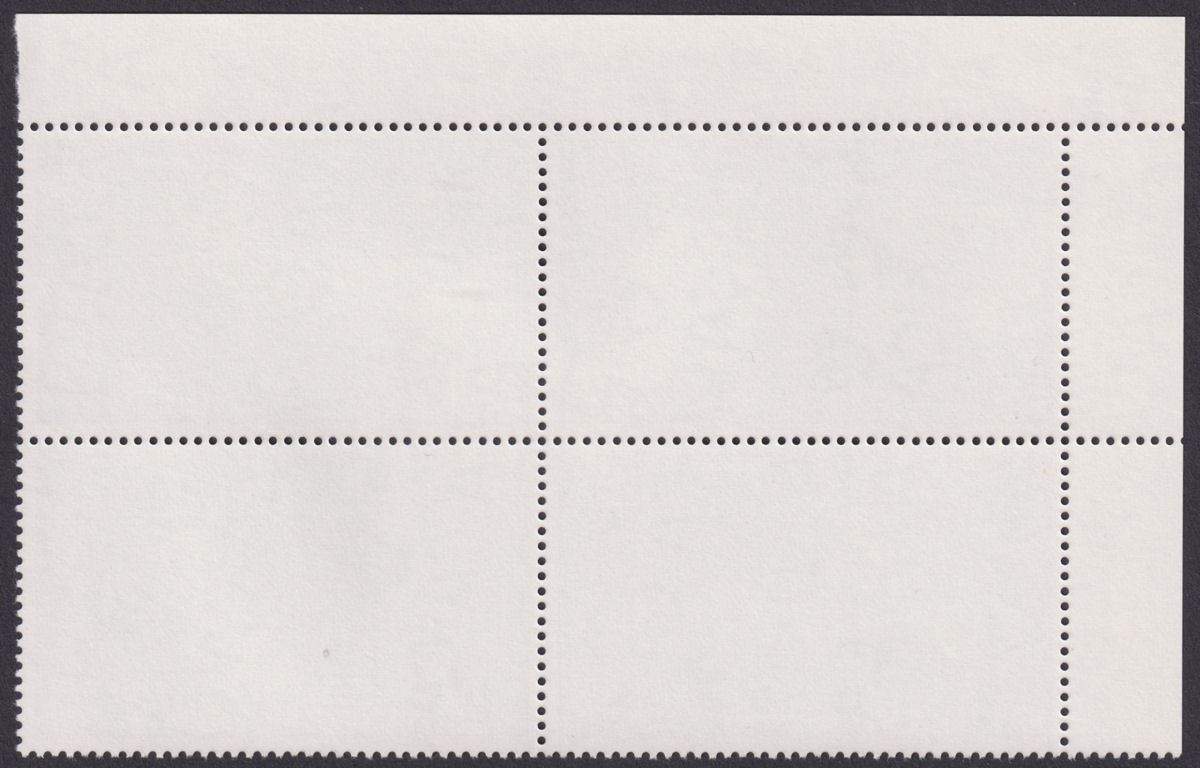 Falkland Islands 1982 QEII Rebuilding Fund £1 + £1 Plate Block Mint SG430