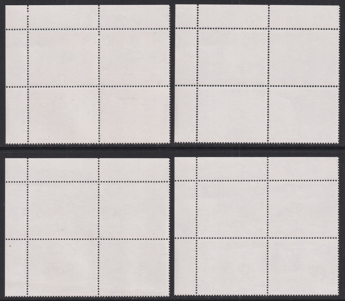 Falkland Islands 1993 QEII Gulls and Terns Block Set UM Mint SG671-674 Birds