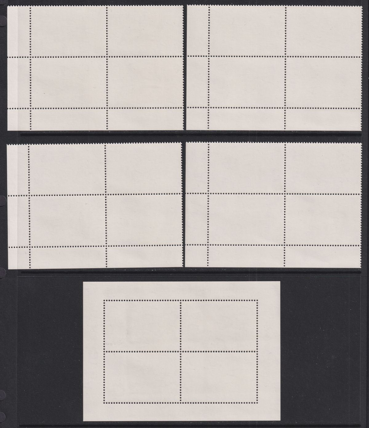 Falkland Islands 1993 QEII Royal Air Force Block Set + MS UM Mint SG676-MS680