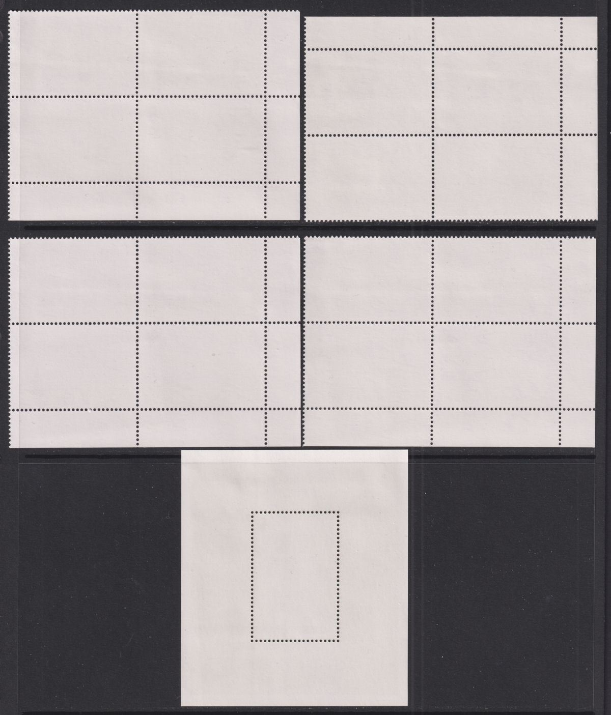 Falkland Islands 1995 End of WWII 50th Anniv Block Set + MS UM Mint SG737-MS741