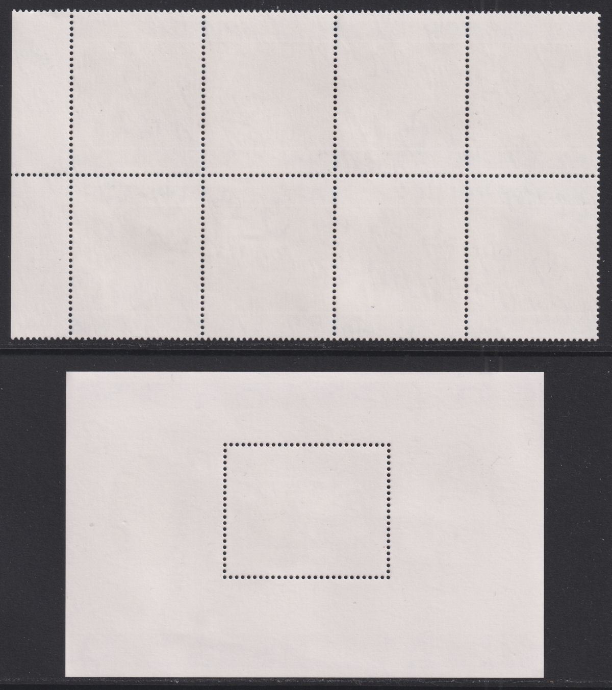 Falkland Islands 1997 QEII Golden Wedding Block Set + MS UM Mint SG785a-MS791