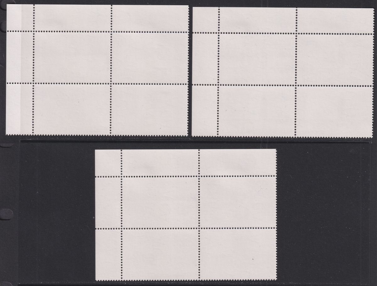 Falkland Islands 1997 QEII Lighthouses Plate Block Set UM Mint SG792-794 cat £64