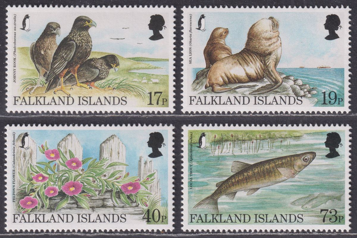 Falkland Islands 1997 QEII Endangered Species Set Mint SG795-798 cat £13