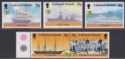 Falkland Islands 1999 Australia World Stamp Exhib Set UM Mint SG832-835a cat £17