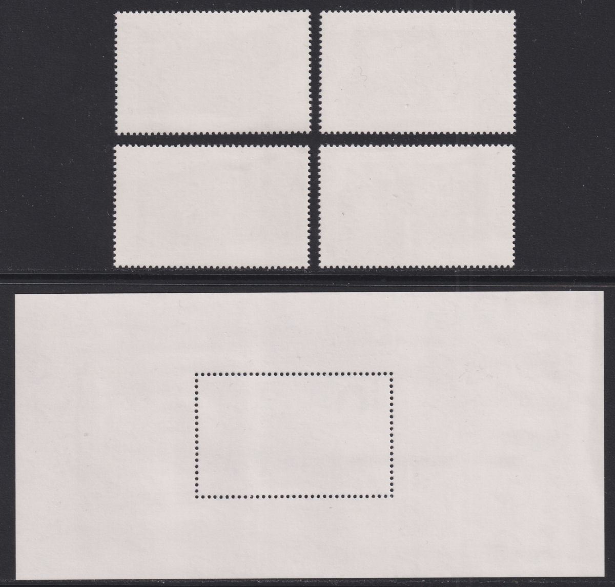 Falkland Islands 1999 Queen Mother's Century Set + MS UM Mint SG843-MS847