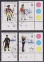 Falkland Islands 1998 QEII Royal Marine Uniforms Set Used SG825-828 cat £14