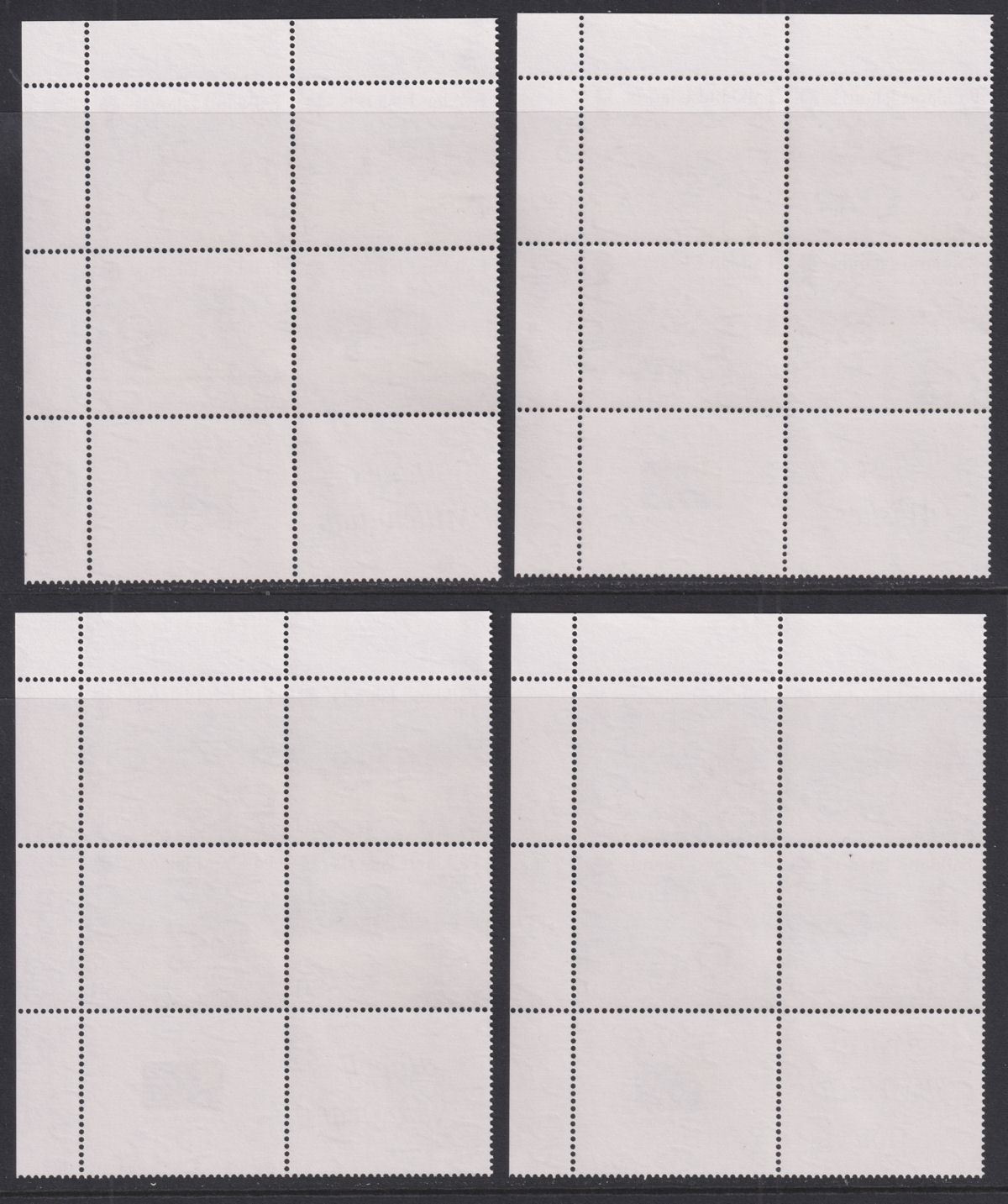 Falkland Islands 1999 QEII New Millennium Set Block Set Mint SG859-864 cat £88