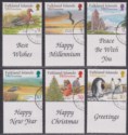 Falkland Islands 1999 QEII New Millennium Set Used SG859-864 cat £22