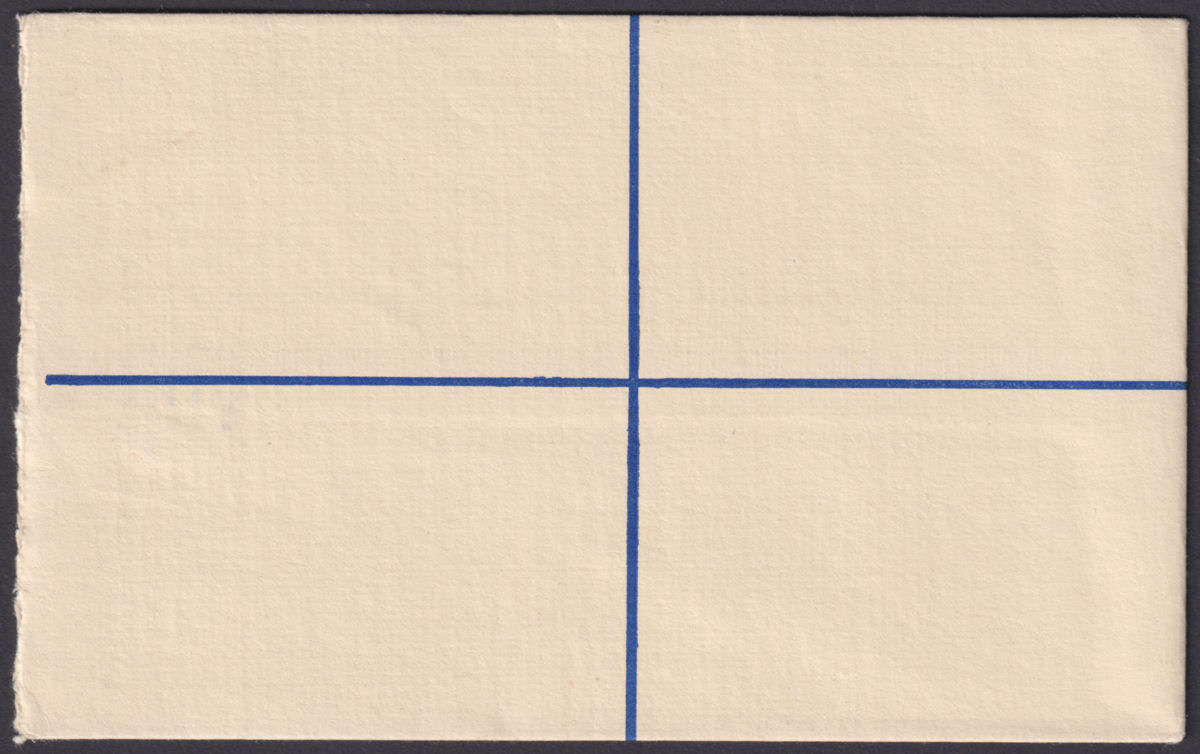 Falkland Islands 1970 QEII 3½d Uprating 4d Postal Stationery Cover Used Stanley