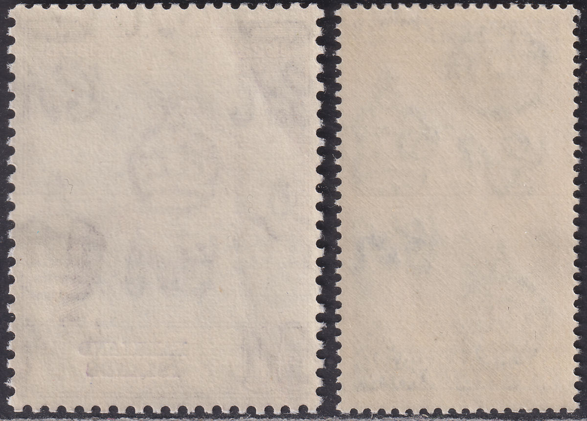Falkland Islands 1948 KGVI Royal Silver Wedding 2½d £1 Mint SG166-167 cat £90