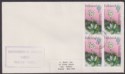 Falkland Islands 1976 QEII ½p x4 Used Cover - Superintendent of Education Cachet