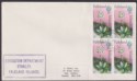Falkland Islands 1976 QEII ½p x4 Used Cover - Education Department Cachet
