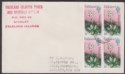 Falkland Islands 1976 QEII ½p x 4 Used on Cover to UK - Falkland Islands Times