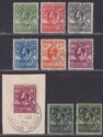 Falkland Islands 1929 KGV Fin Whale and Penguins Set to 1sh Used SG116-122