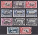 Falkland Islands 1938-50 King George VI Part Set to 1sh3d Mint