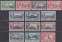 Click for more photos and details Falkland Islands 1938-50 King George VI Part Set to 1sh3d Mint